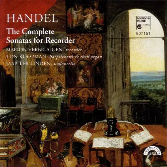 Handel: The Complete Sonatas for Recorder by Marion Verbruggen