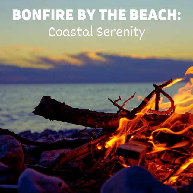 Bonfire by the Beach: Coastal Serenity