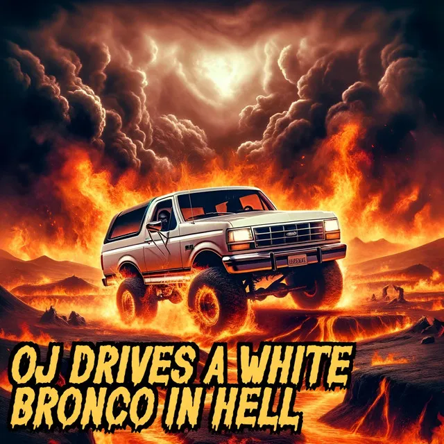 OJ Drives A White Bronco In Hell