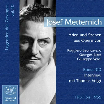 Legenden des Gesanges, Vol. 10: Josef Metternich (1951-1955) by Josef Metternich