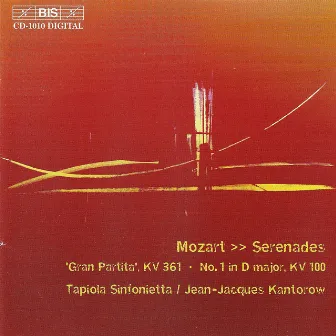 Mozart: Serenades Nos. 1 and 10 by Tapiola Sinfonietta