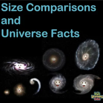 Size Comparisons and Universe Facts by Kids Learning Tube