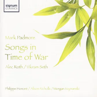 Songs in Time of War by Alison Nicholls