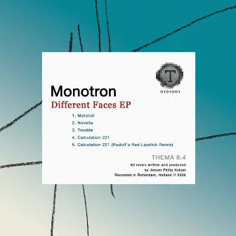 Different Faces EP by Monotron