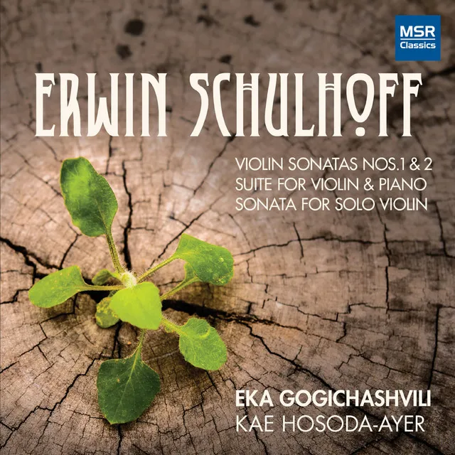 Erwin Schulhoff: Music for Violin and Piano