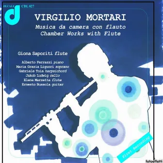 Chamber Works with flute by Giona Saporiti