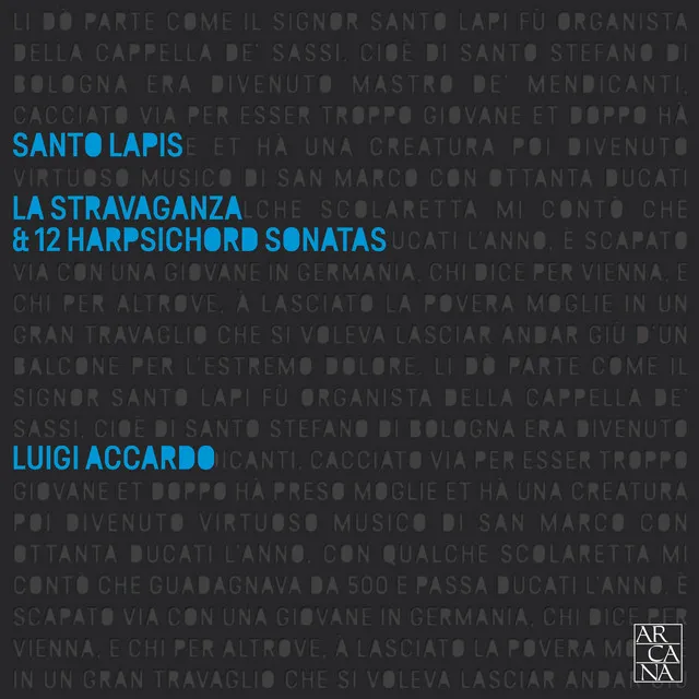 Lapis: La Stravaganza & 12 Harpsichord Sonatas