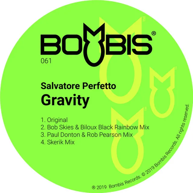 Gravity - Bob Skies & Biloux Black Rainbow Mix