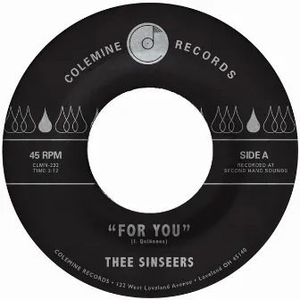 For You / Si Llorarás by Thee Sinseers