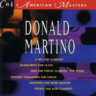 Music of Donald Martino by Donald Martino