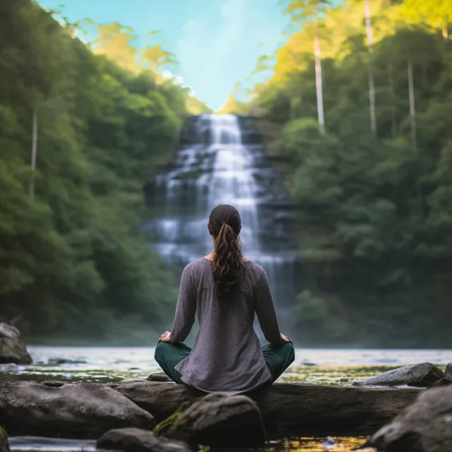 Meditation by the River's Flow