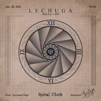 Spiral Clock by Lechuga