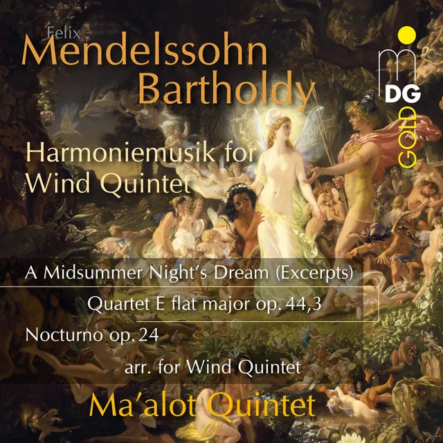 A Midsummer Night's Dream, Op. 61 (arr. for Wind Quintet): VII. Notturno. Andante tranquillo