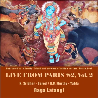 Live from Paris '82, Vol. 2 (Raga Latangi) by K. Sridhar