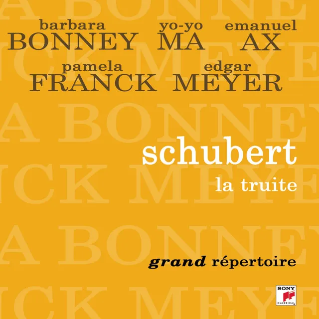 Piano Quintet in A Major, D. 667, Op. 114 "Trout": IV. Tema con variazioni