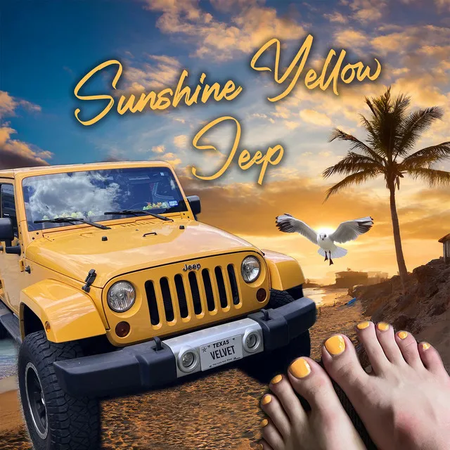 Sunshine Yellow Jeep