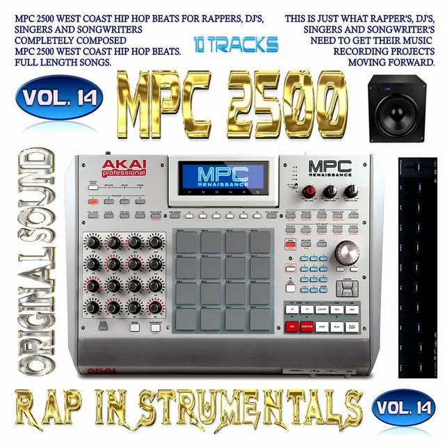 Mpc 2500 Rap Instrumentals, Vol. 14