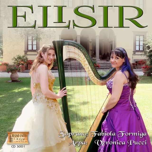 Rinaldo, HWV 7b: "Lascia ch'io pianga" (Almirena) - Voice and Harp Version