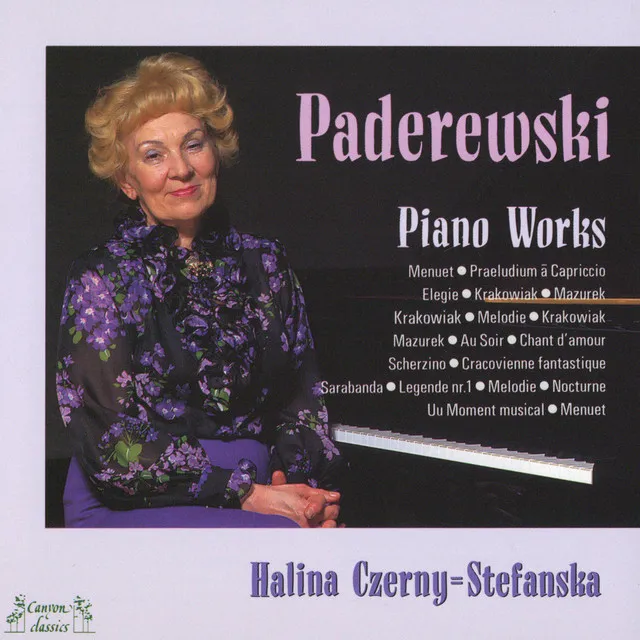 Paderewski: Piano Works