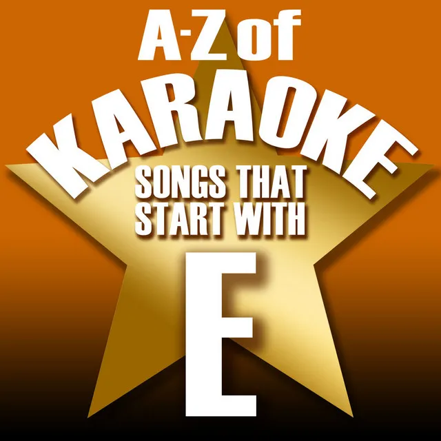 A-Z of Karaoke - Songs That Start with 