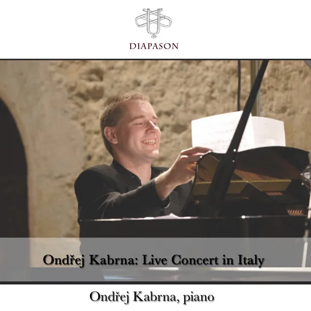 Ondřej Kabrna, piano (Live Concert in Italy)