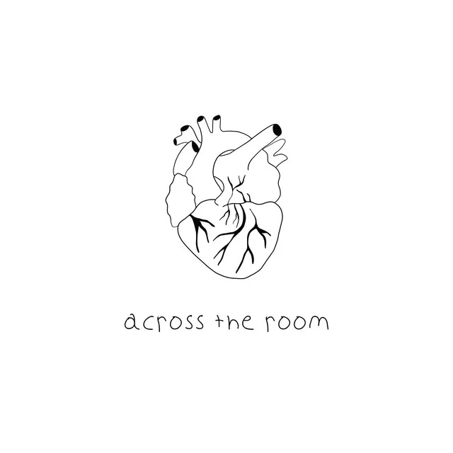 across the room