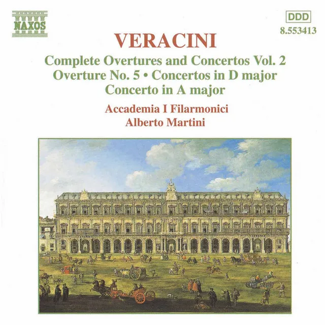 Veracini: Overtures and Concertos, Vol. 2