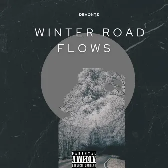 Winter Road Flows by Unknown Artist