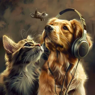 Relaxing Rhythms: Melodic Peace for Pets by 852 Hz Solfeggio Tones