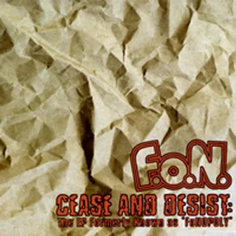 Cease and Desist by F.O.N.