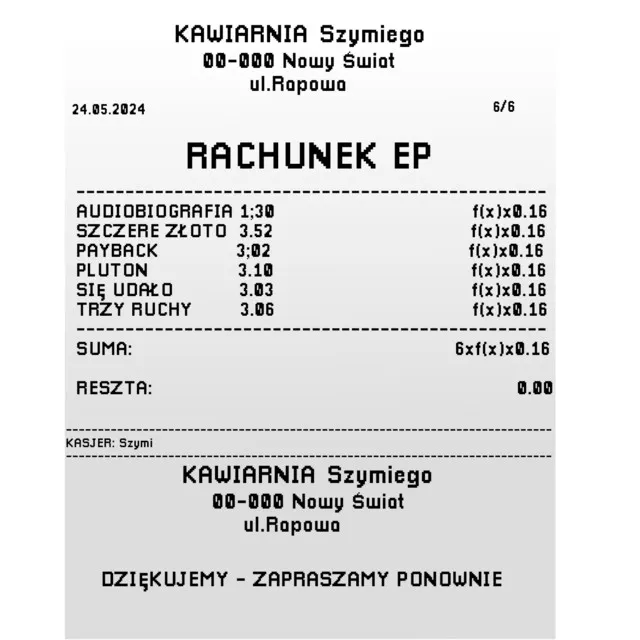 RACHUNEK EP