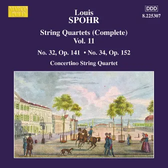 Spohr: String Quartets Vol. 11 by Moscow Philharmonic Concertino String Quartet