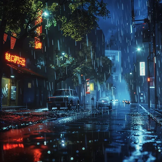 Calming Rain Music for Tranquil Atmosphere