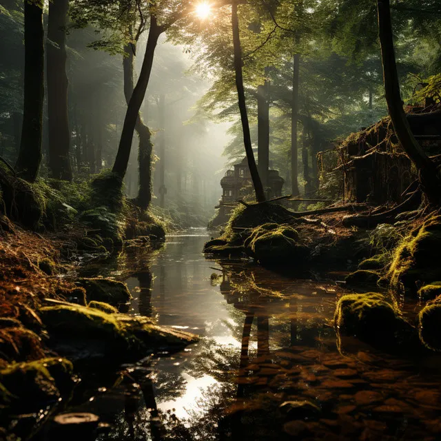 Meditación Tranquila Del Río: Paisajes Sonoros De Agua Para La Paz Interior