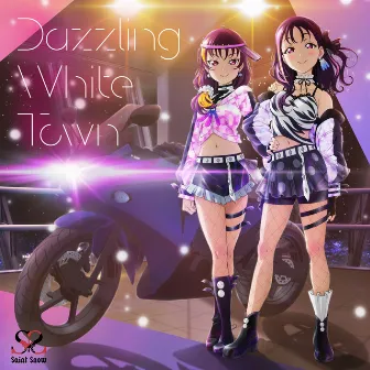 Dazzling White Town by Saint Snow