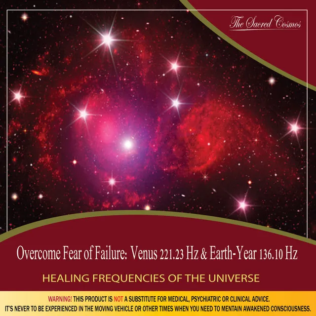 Overcome Fear of Failure: (Binaural Beats & Isochronic Tones Venus - 221.23 Hz & Earth-Year - 136.10 Hz)