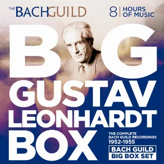 Big Gustav Leonhardt Box The Bach Guild Recordings 1952-1955 by Gustav Leonhardt