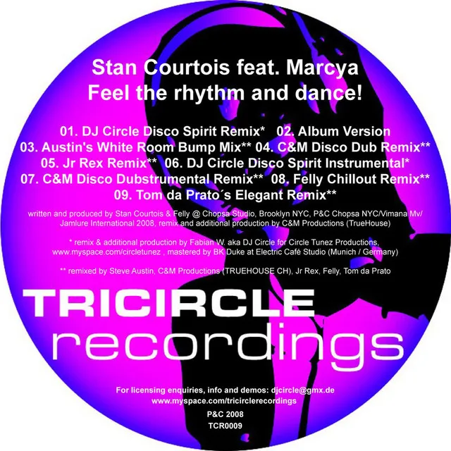 Feel The Rhythm And Dance - DJ Circle Disco Spirit Remix