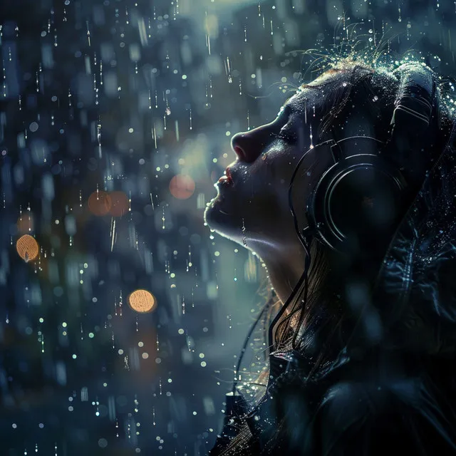 Binaural Showers: Rain Harmony Waves