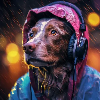 Rainy Doghouse Serenity: Raindrop Canine Sleep Hymn by Earth Thunder Sounds 2021