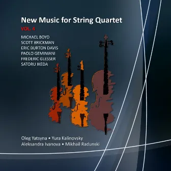 New Music for String Quartet, Vol. 4 by Aleksandra Ivanova