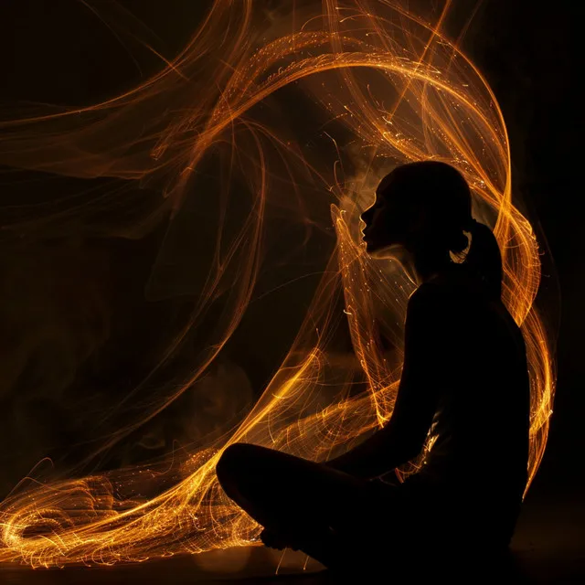 Calmante Del Fuego Binaural: Melodías De Meditación