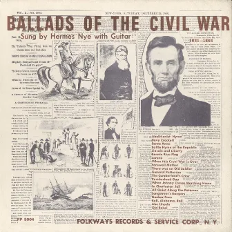 Ballads of the Civil War by Hermes Nye