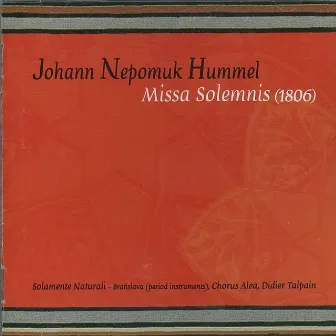 Hummel: Missa solemnis by Didier Talpain