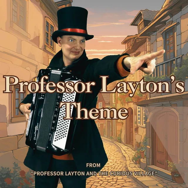 Professor Layton's Theme (From "Professor Layton and the Curious Village") - Accordion Jazz Arrangement