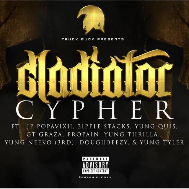 Gladiator Cypher(fea,jp Popavixh,3ipple Stack,yung Quis,propain,gt Garza,doughbeezy,neekdaskittz,tyrus