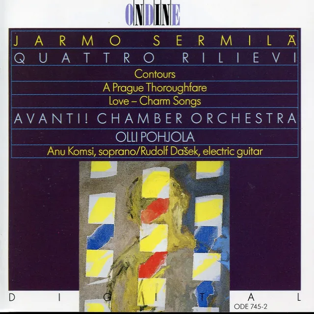 Sermilä: Rilievi Nos. 1-4, Contours, A Prague Thoroughfare & Love-Charm Songs