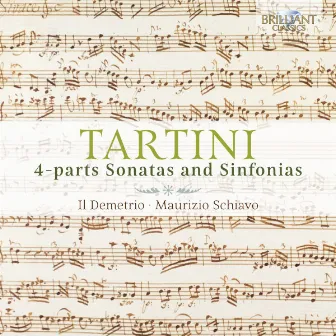 Tartini: 4-parts Sonatas and Sinfonias by Il Demetrio