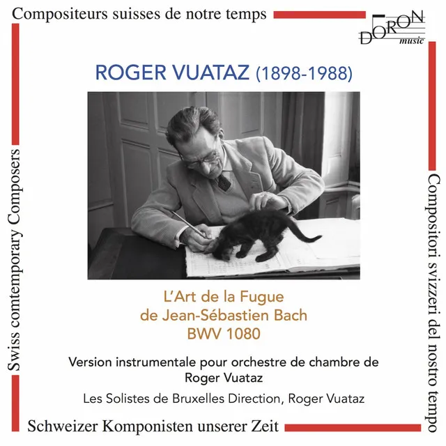 L'art de la fugue, BWV 1080: No. 19, Fugue renversée à 4 parties sur le thème principal - Arr. for Chamber Orchestra by Roger Vuataz