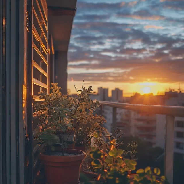 Rooftop Sunset